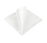 Allegra K Mouchoirs de poche pour hommes de couleur unie pour la fête de mariage Blanc Taille unique