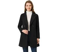 Allegra K Trench raglan à manches longues et col rabattu à double boutonnage pour femme, Cruz V2 Fresh Foam, L