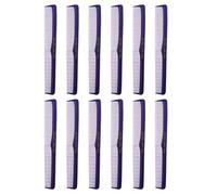 Allegro Combs Lot de 400 peignes à cheveux pour homme et femme, fabriqué aux États-Unis, violet