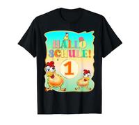 Allemagne 1ère année d'école Primaire Poules Poulets T-Shirt Graphique avec Valeur