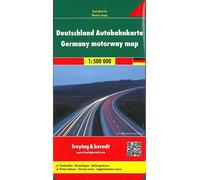 Allemagne autoroute - Collectif - Freytag Et Brendt - broché - Atlas / carte