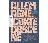 Allemagne conte obscène - Victor Paskov - Du Typhon Les Eds - broché - Roman