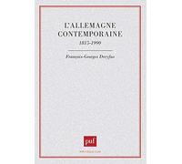 Allemagne contemporaine 1815-1990
