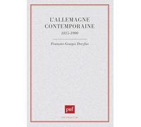 Allemagne contemporaine 1815-1990