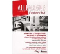 Allemagne d''aujourd''hui, n°192/avril - juin 2010