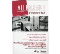 Allemagne d''aujourd''hui, n°216/avril - juin 2016