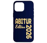 Allemagne Diplôme de Fin d'études Secondaires Abitur 2026 Coque pour iPhone 16 Pro Max