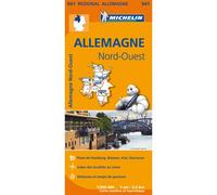Carte Régionale Allemagne Nord-Ouest – Michelin – Broché