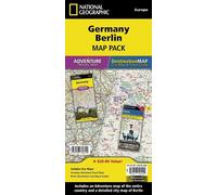 Allemagne & Plan des rues de Berlin (lot de cartes) | National Geographic