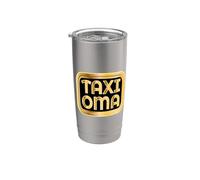 ALLEMAGNE TAXI OMA ALLEMANDE GRAND-MÈRE MAMIE Gobelet isotherme en acier inoxydable double paroi