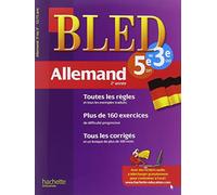 Allemand 2e année 5e LV1 ou 3e LV2