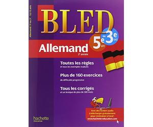 Allemand 2e année 5e LV1 ou 3e LV2
