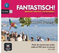 Allemand 4ème Année A2/B1 Fantastisch - Pack De Ressources Audio/Vidéo (1 Clé Usb)
