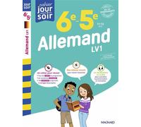 Allemand 6e-5e LV1 - Cahier Jour Soir Conçu et recommandé par les enseignants - Christine Mulliez-Hoppenot - Magnard - broché - Scolaire / Universitaire