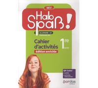 Allemand A1 1re Année Hab'spass ! Neu - Cahier D'activités - Edition 2022