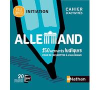 Allemand - Cahier d'activités - Initiation (Voie express) - 2019