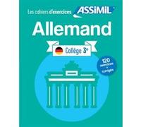Allemand collège 3e (cahier d'exercices) Bettina Schödel (Auteur)