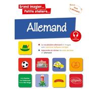 Allemand en images avec exercices ludiques. Apprendre et réviser les mots de base. A1