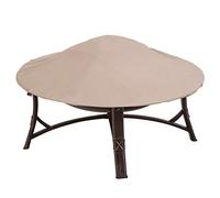 Allen Company Modern Leisure 2926 Chalet Housse de Protection Ronde imperméable pour Foyer Kaki/fossile