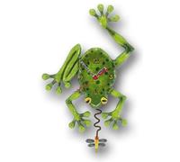 Allen Designs C106 Horloge Grenouille Résine 28,5 cm