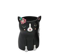 Allen Designs - Couverture décorative Planteur de chat noir
