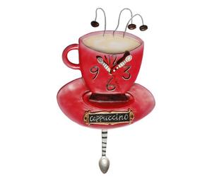 Allen Designs P8022 Horloge Capuccino Résine 35 cm