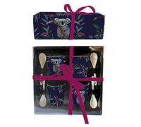 Allen Designs - Régler 4 tasses avec des cuïnes koala