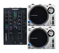 Audio-Technica AT-LP140XP Platine dj à entrainement direct Argent
