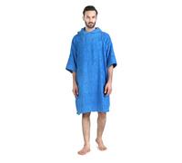 ALLEN & MATE Poncho de Surf à Capuche 100% Coton - Peignoir de Change Absorbant Plage & Piscine pour Homme et Femme