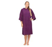 ALLEN & MATE Poncho de Surf à Capuche 100% Coton - Peignoir de Change Absorbant Plage & Piscine pour Homme et Femme