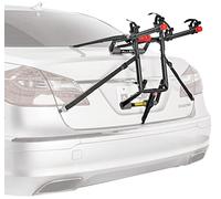 Allen Sports Deluxe+ 2-Bike Trunk Mounted Carrier, modèle QS2, Noir et Rouge