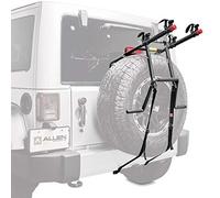 Allen Sports Deluxe 322DN Porte-pneus de secours pour 2 vélos Noir