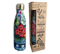 Bouteille isotherme en inox Fleurs By Allen