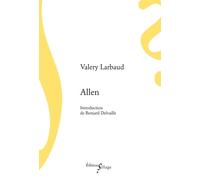 Allen - Valery Larbaud - Sillage - broché - Roman