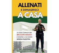Allenati e dimagrisci a casa: Guida completa per bruciare grasso e scolpire il tuo corpo senza palestra
