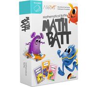 Alleovs Jeu Educatif Math-Batt Multiplication - 90 Cartes Pour Apprendre Les Maths - Jeux De Société Et Activité Pour Enfants Et En Famille - Cadeau D Anniversaire No L - 7 Ans Et Plus