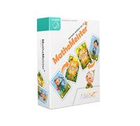 ALLEOVS Mathemeister Plus+ Jeu éducatif pour l'addition Plus - Râteau Flash dans la tête - Jeu de réaction pour Les Enfants à partir de 6 Ans (2 à 4 Joueurs)