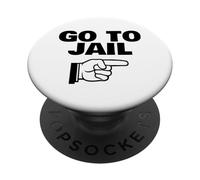 Aller à la Prison Doigt Pointer Aller à la Prison PopSockets PopGrip Adhésif