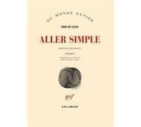 Erri De Luca – Aller simple – Poésie – Broché – Gallimard