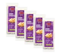 Aller-Tan | Nouilles Udon Pâtes japonaises | Nouilles japonaises | Farine de blé tendre - 5 x 250 grammes