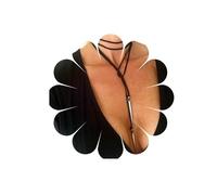 Allereya Collier Ras du Cou Velours Daim Vintage Superposé Collier Pendentif Barre Verticale Argent Collier Long Glands Cuir Noir Collier Long Enveloppant Daim Argenté Bijoux pour Femmes Et Filles