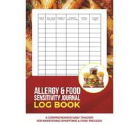 Allergy & Food Sensitivity Journal: A comprehensive daily tracker for monitoring symptoms & food triggers