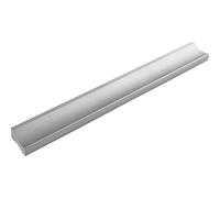 ALLES IM GRIFF Poignée de meuble Alto LA 128 mm - Poignée de tiroir plate Largeur 150 mm - Idéal pour tiroirs en aluminium anodisé naturel