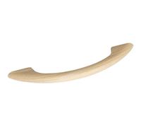 ALLES IM GRIFF Poignée de meuble LA 96 mm - Poignée en bois de hêtre brut - Largeur 130 mm