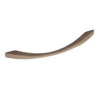 ALLES IM GRIFF Poignée en bois Saba LA - 192 mm - Poignée de meuble en bois - Largeur 238 mm - Noyer brut
