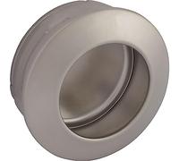 ALLES IM GRIFF Zaran Poignée encastrée pour porte coulissante, diamètre 56 mm, zinc moulé sous pression nickelé mat