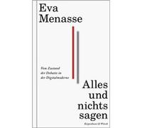 Alles und nichts sagen | Eva Menasse Eva Menasse (Auteur)