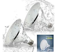 Allesgute Lot de 2 Ampoule LED PAR38 E27 15W 230V Blanc Chaud 3000K Étanche IP65 Non Dimmable Équivalent à une Ampoule Halogène de 150W