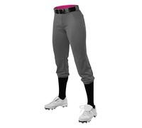 Alleson Ahtletic Pantalon de Sport pour Femme Fastpitch, Femme, 615PSW, Anthracite, XS