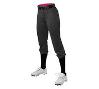 Alleson Ahtletic Pantalon de Sport pour Femme Fastpitch, Femme, 615PSW, Noir, XL